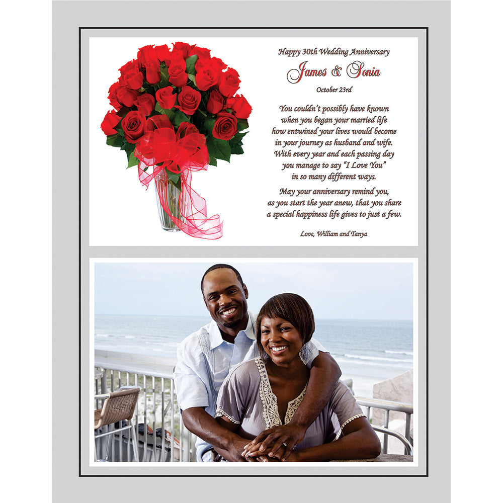 ANNIVERSARIES: 50th, 40th, 30th, 25th, 15th, 10th, 5th, 2nd...any year!