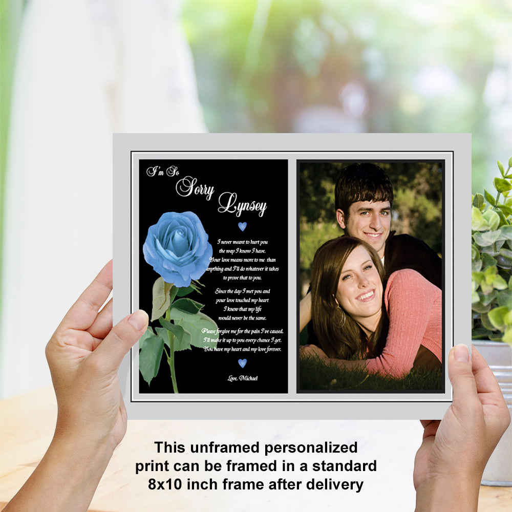 I'm Sorry - Personalized Poem Gift