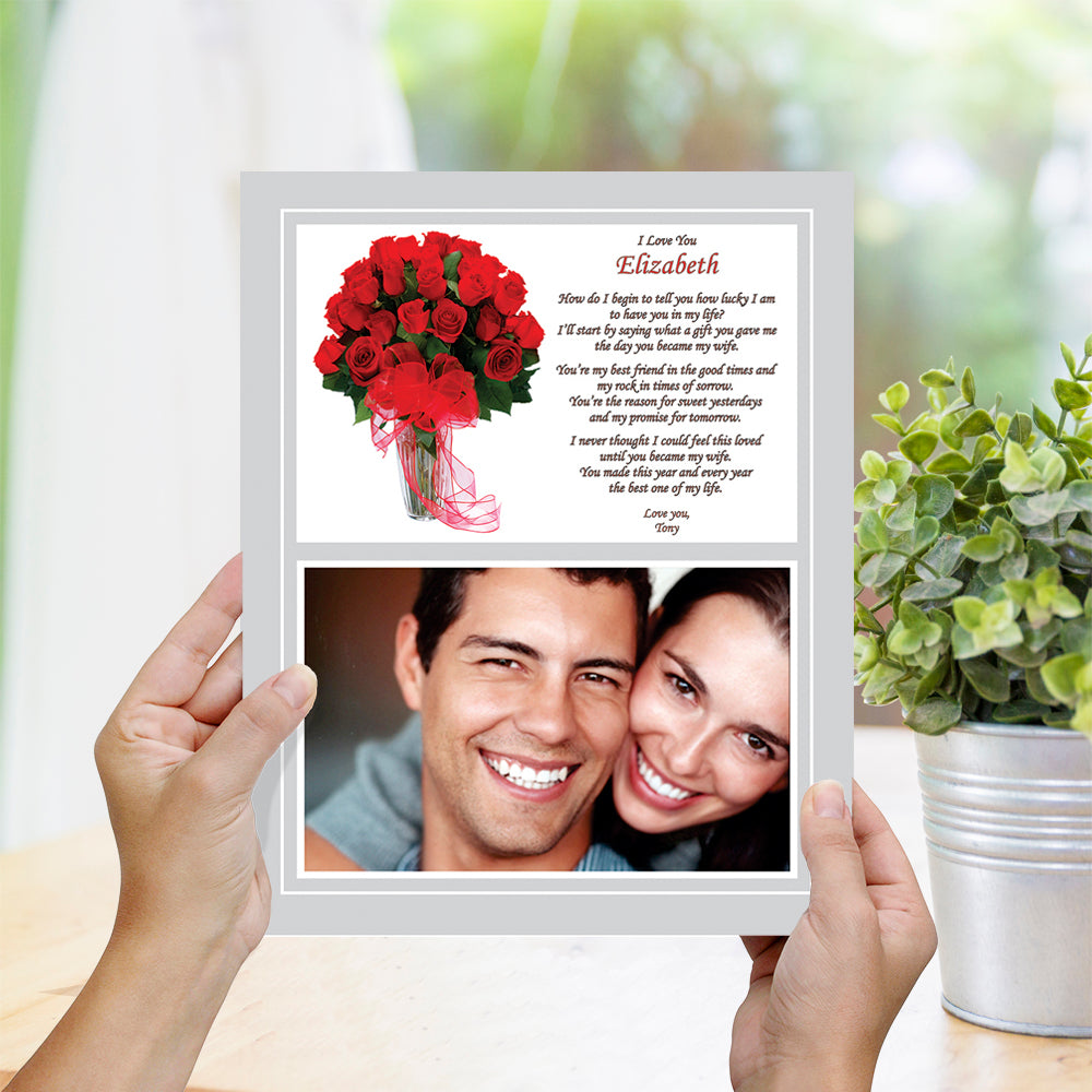 Romantic Personalized Gift for Your Wife or Husband