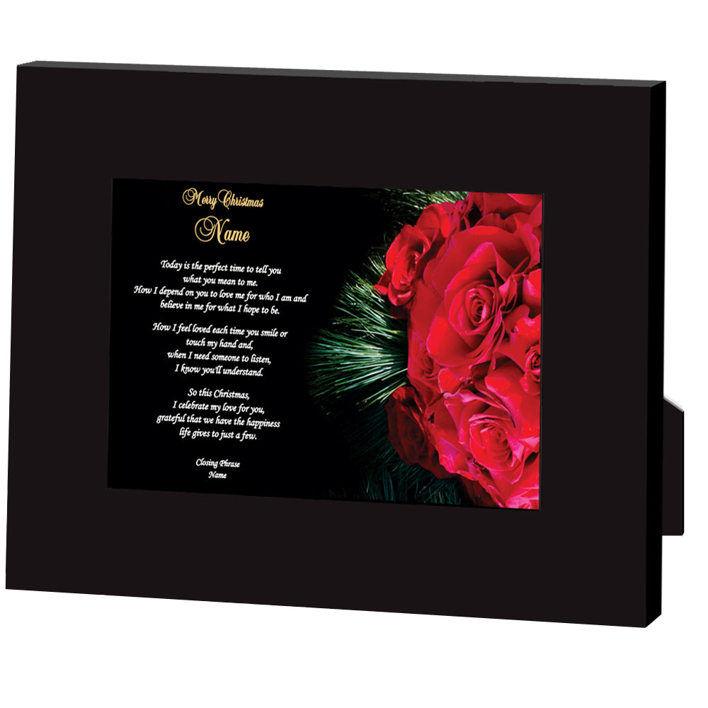 Wish Your Love a Merry Christmas, Sweet Personalized Poem