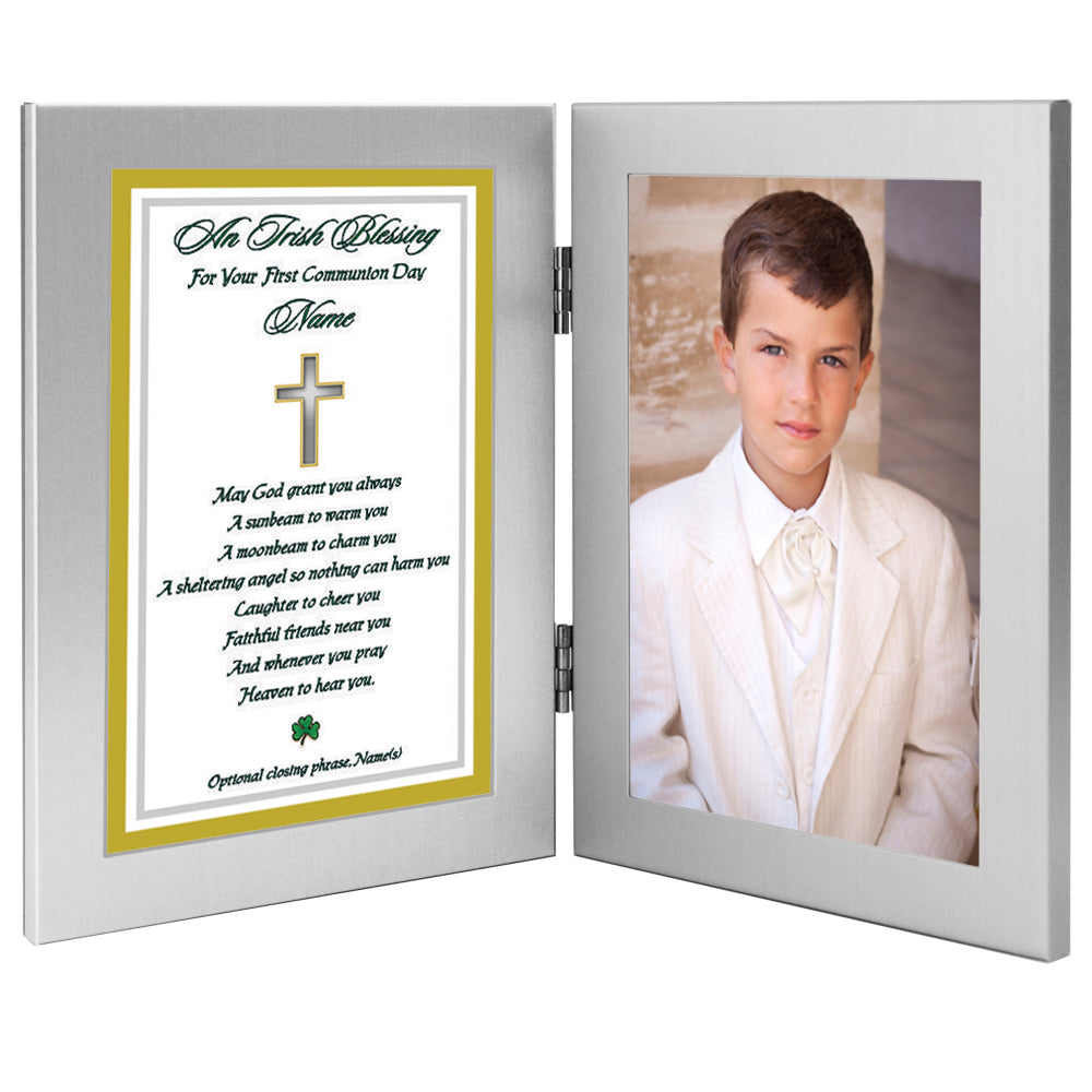 Irish Blessing First Communion Gift - Personalized