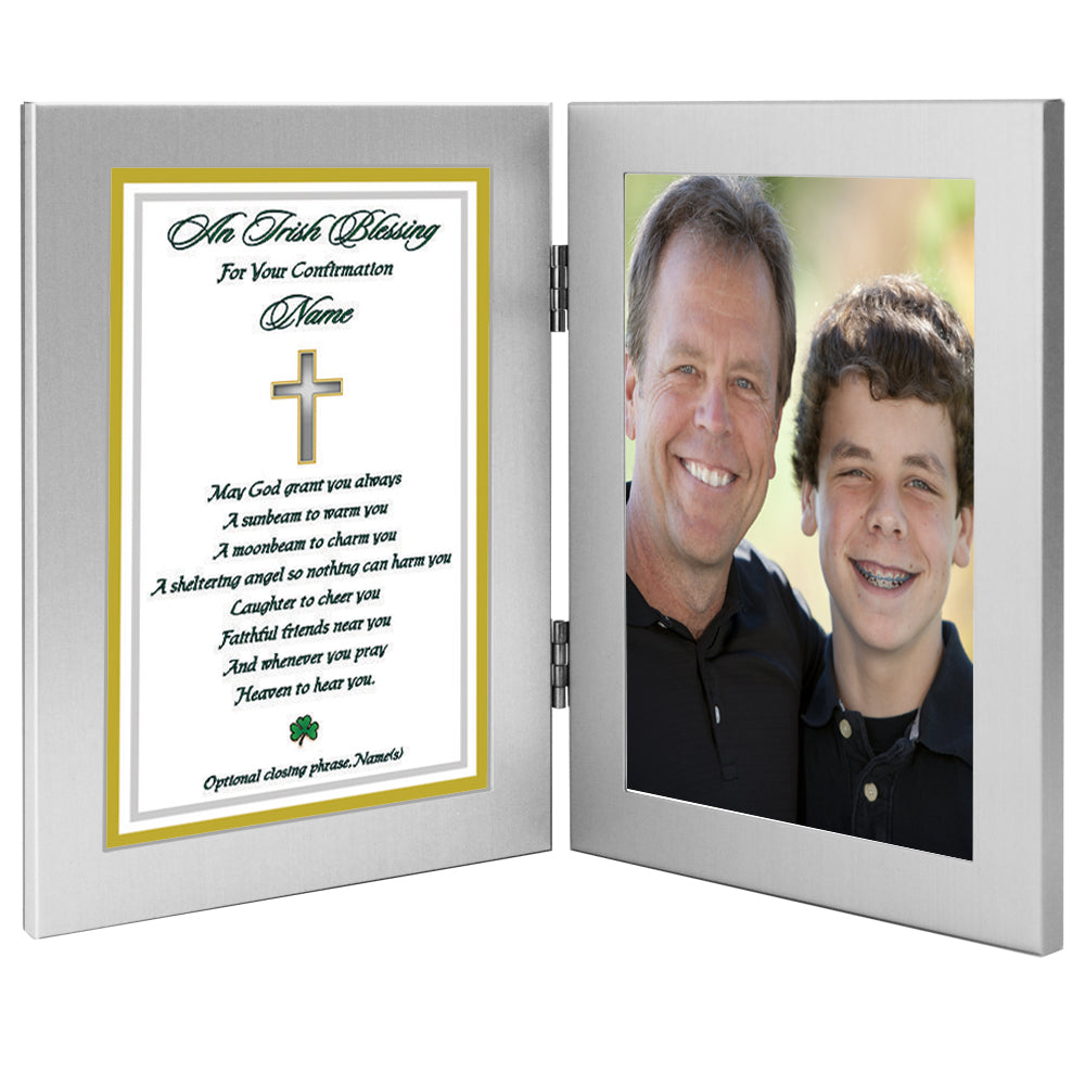 Personalized Irish Blessing Confirmation Gift
