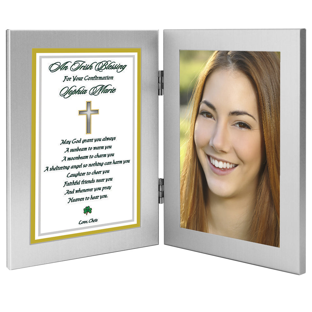 Personalized Irish Blessing Confirmation Gift