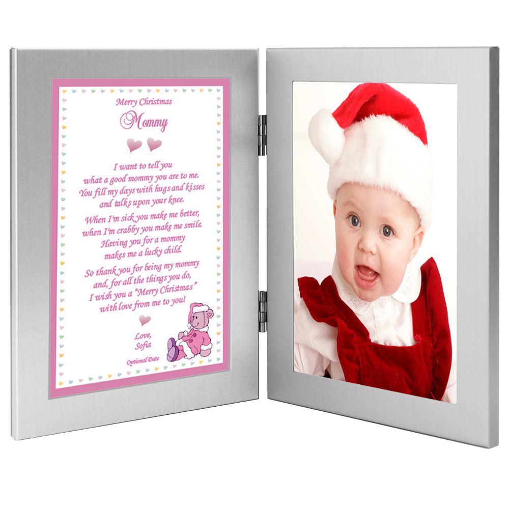 Poetry Gifts New Mom, to My Mommy on Our First Christmas Together, Add 4x6 inch Photo