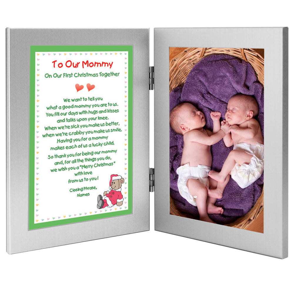 New Mom, to My Mommy On Our First Christmas Together Personalized Gift